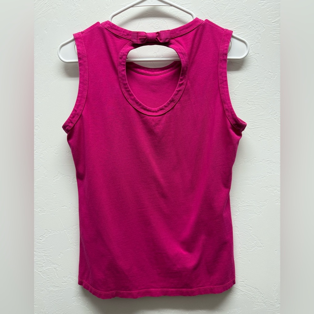 Kate Spade Pink Bow Top - size M